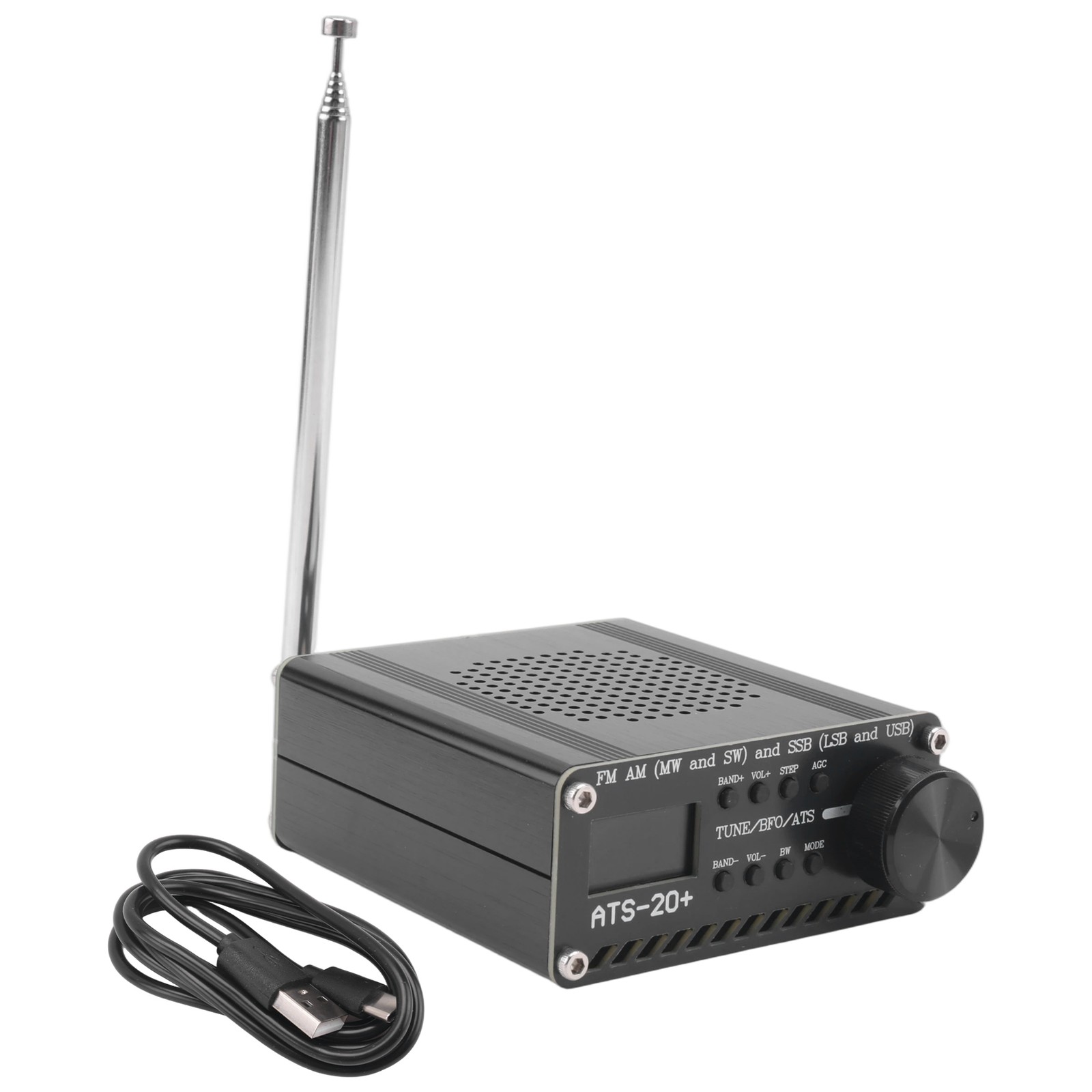 Si4732 ATS-20+ ATS20 Portable Shortwave Radio Receiver  SDR Receiver FM1074