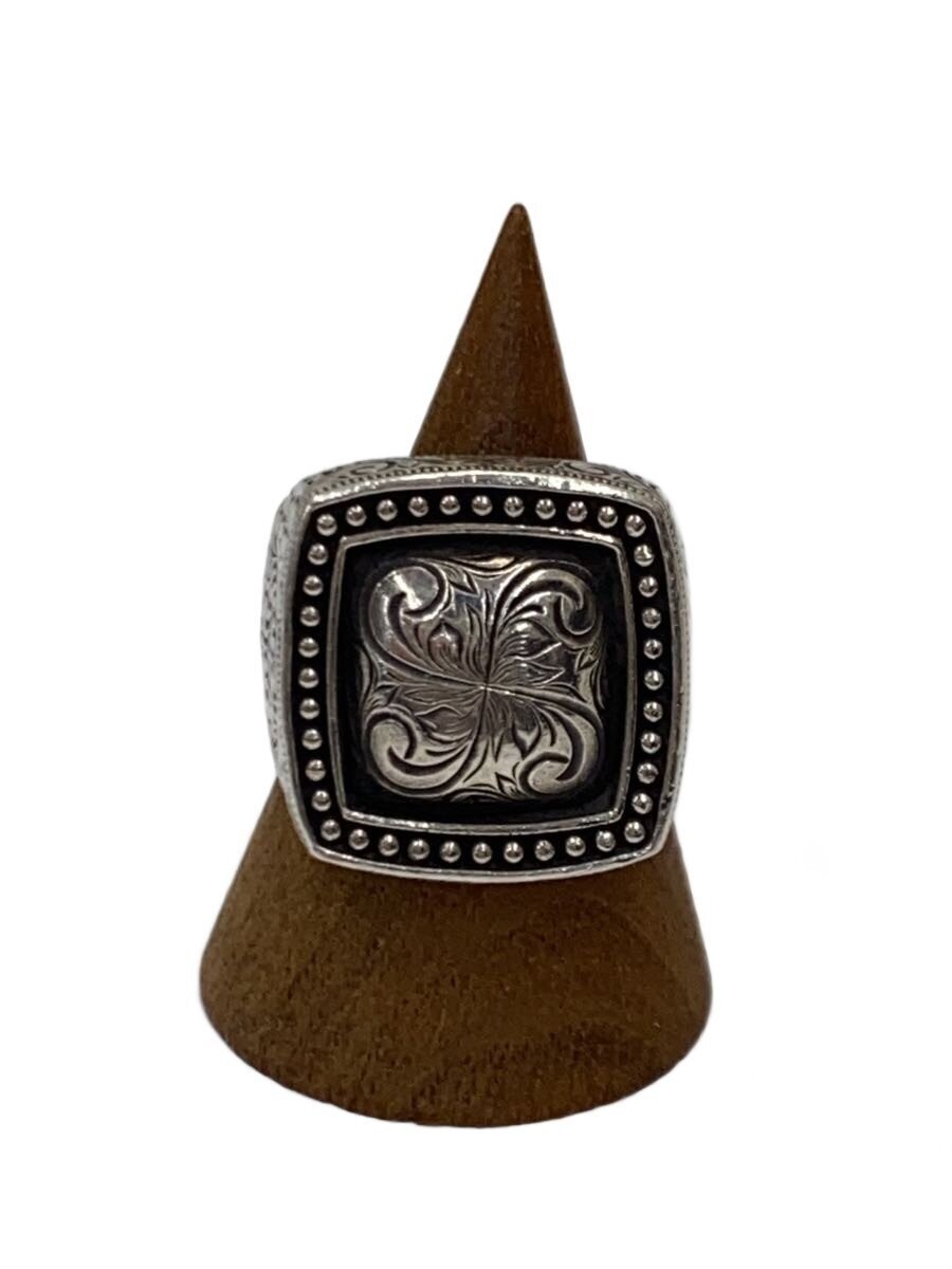 Antidote Engraved Mafia Ring Ring Sv950 Size 17 Slv Mens M1k84