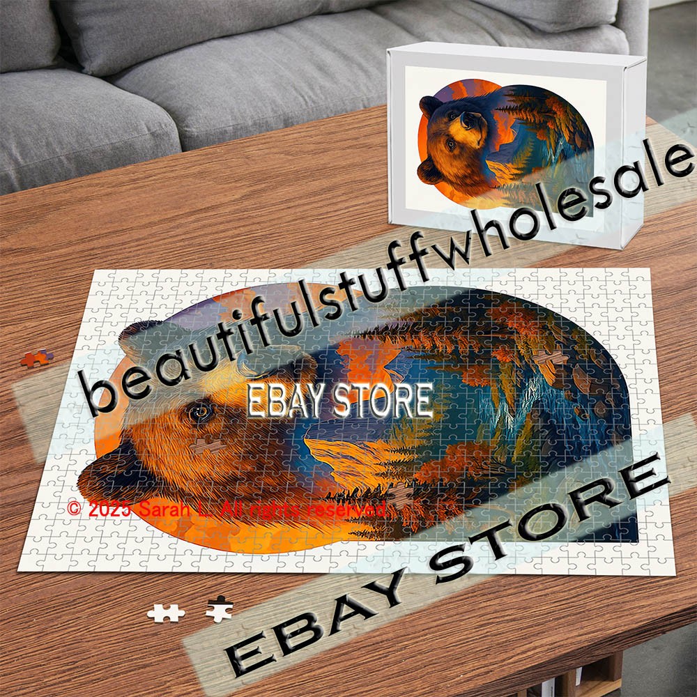 500 piece jigsaw puzzle Bear Spirit Nature