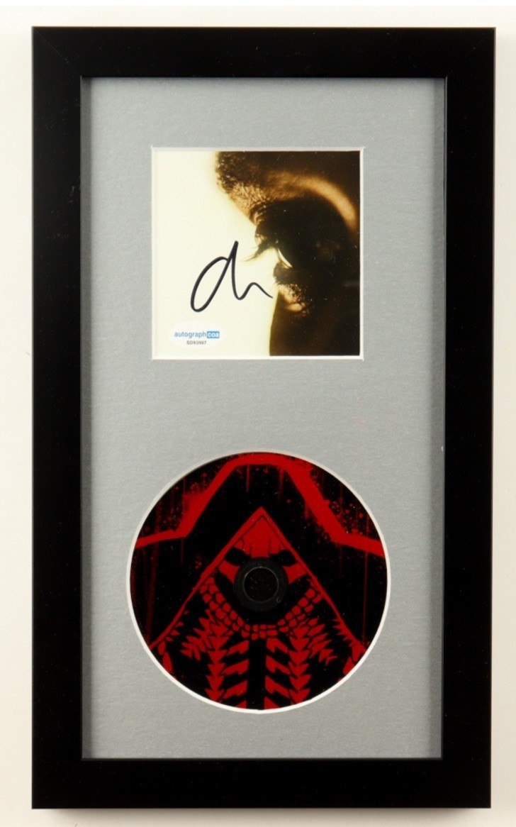 The Weeknd Signed Custom Framed "Hurry Up Tomorrow" CD Album Display (ACOA)