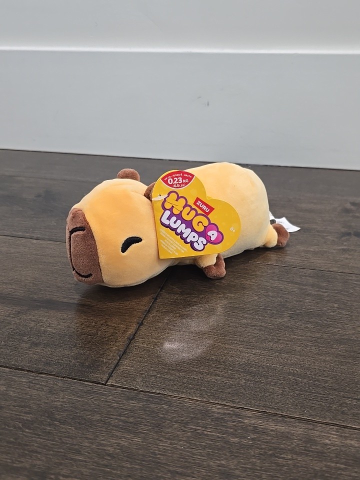 Hug-A-Lumps CONNIE CAPYBARA by ZURU, Weighted Medium, .5 lbs -- NEW W/ TAGS