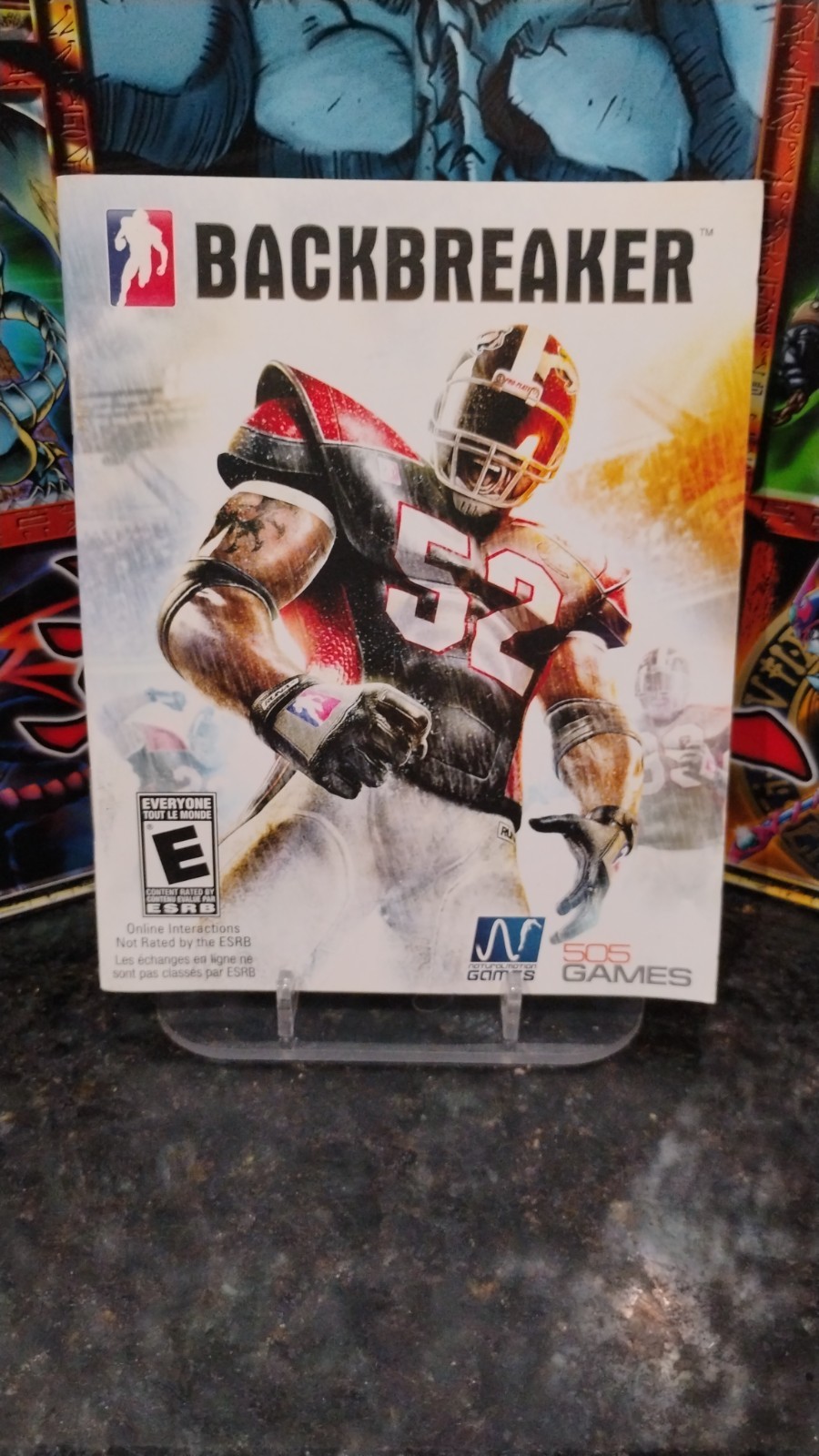 BACKBREAKER PlayStation 3 PS3 System 505 Games 2010 Instruction Booklet **ONLY**