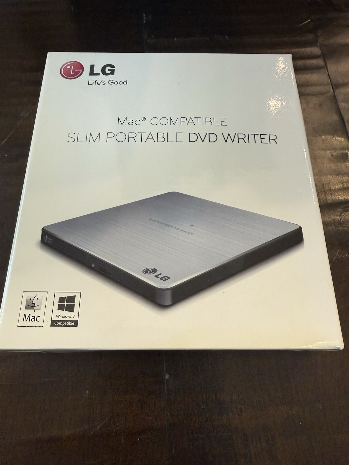 Brand New LG External DVD/CD Burner Writer for Mac/Windows 10/8/7 Laptop Desktop