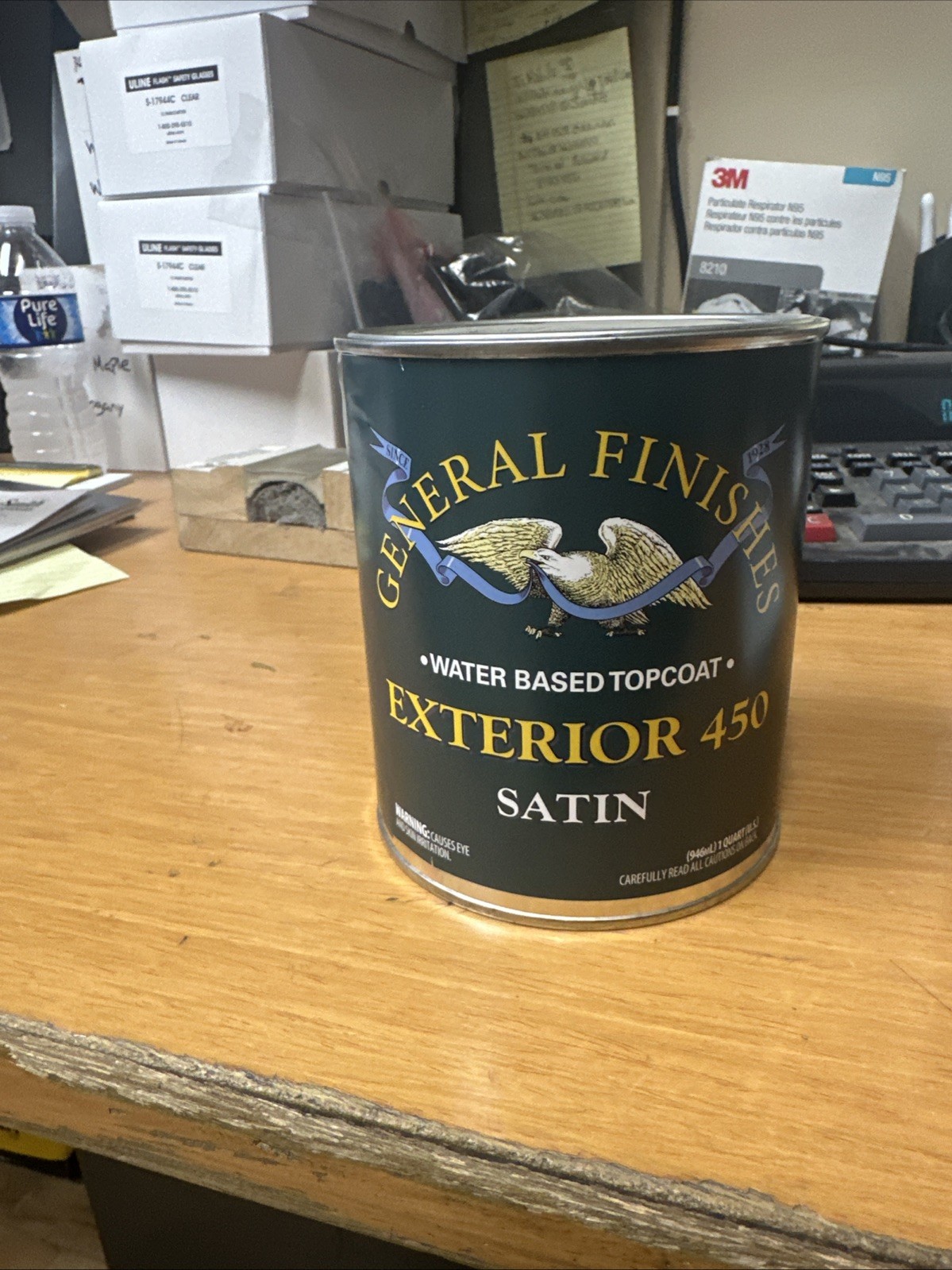 GENERAL FINISHES EXTERIOR 450 SATIN 1 QUART