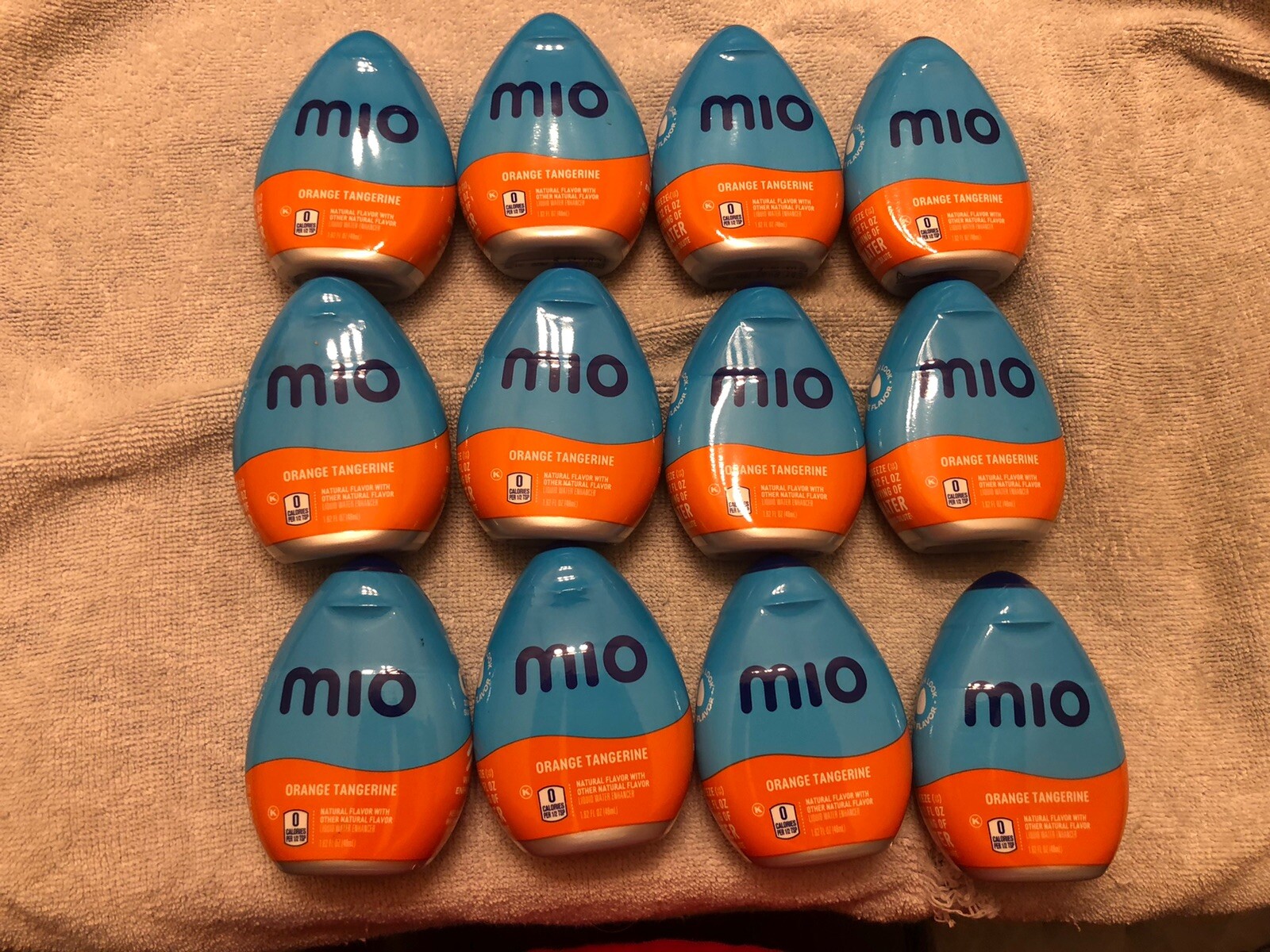 Lot Of (12) MIO Orange Tangerine