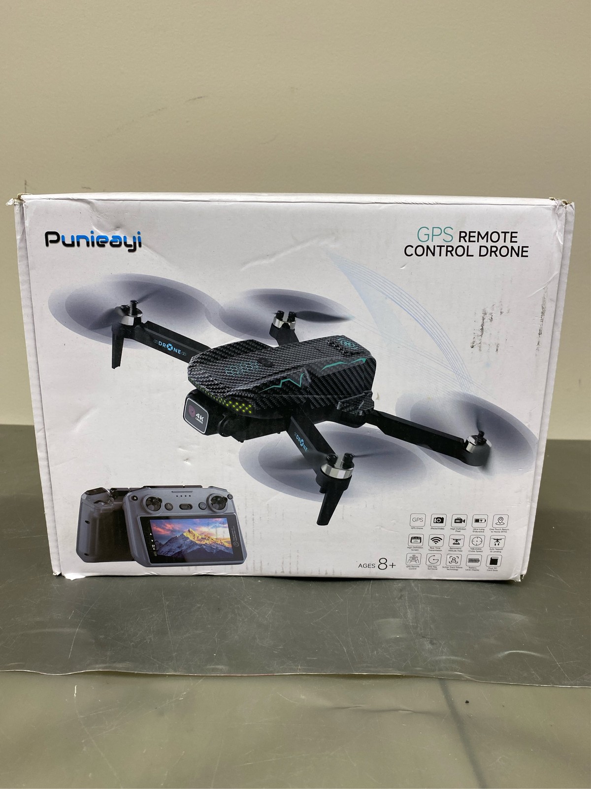 GPS Drone with 4K Camera for Adults, FPV RC Quadcopter, 90-min Flight Time, Auto