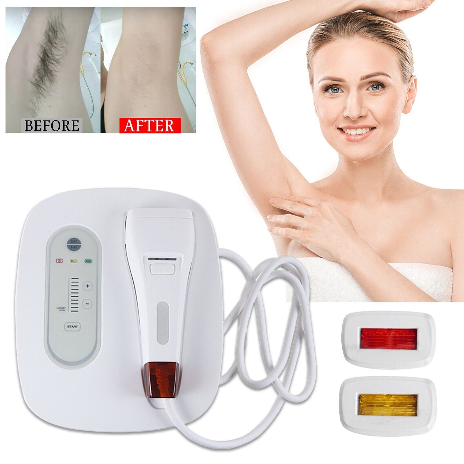 Pro Permanent Body Hair Removal IPL Laser Epilator Skin Rejuvenation Machine
