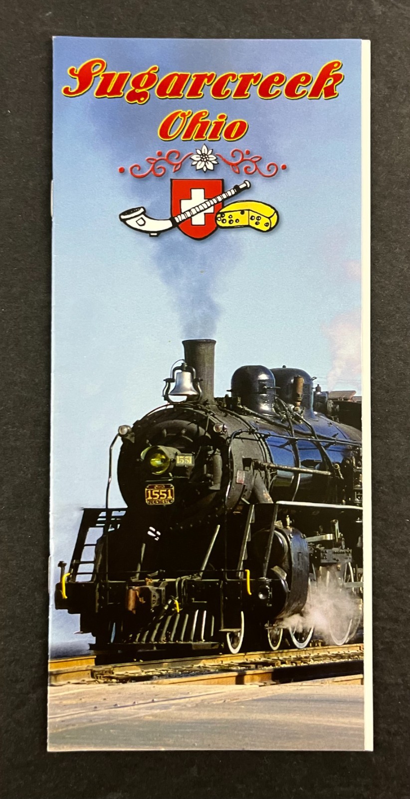 2000s Sugarcreek Ohio Tourist Recreation Ads Vintage Travel Brochure Map