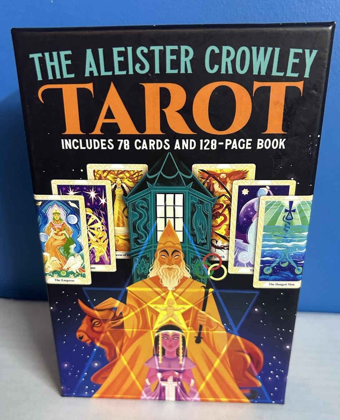 The Aleister Crowley Tarot Includes 78 Cards & 128 Page Book - BRAND NEW!