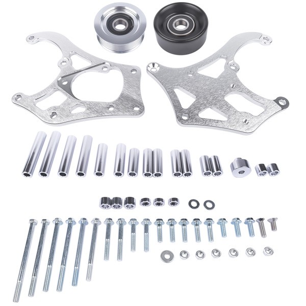 A/C Conditioner Compressor Bracket Kit Fit for Sanden 508 709 LSX LS1 LS2 LS Tru