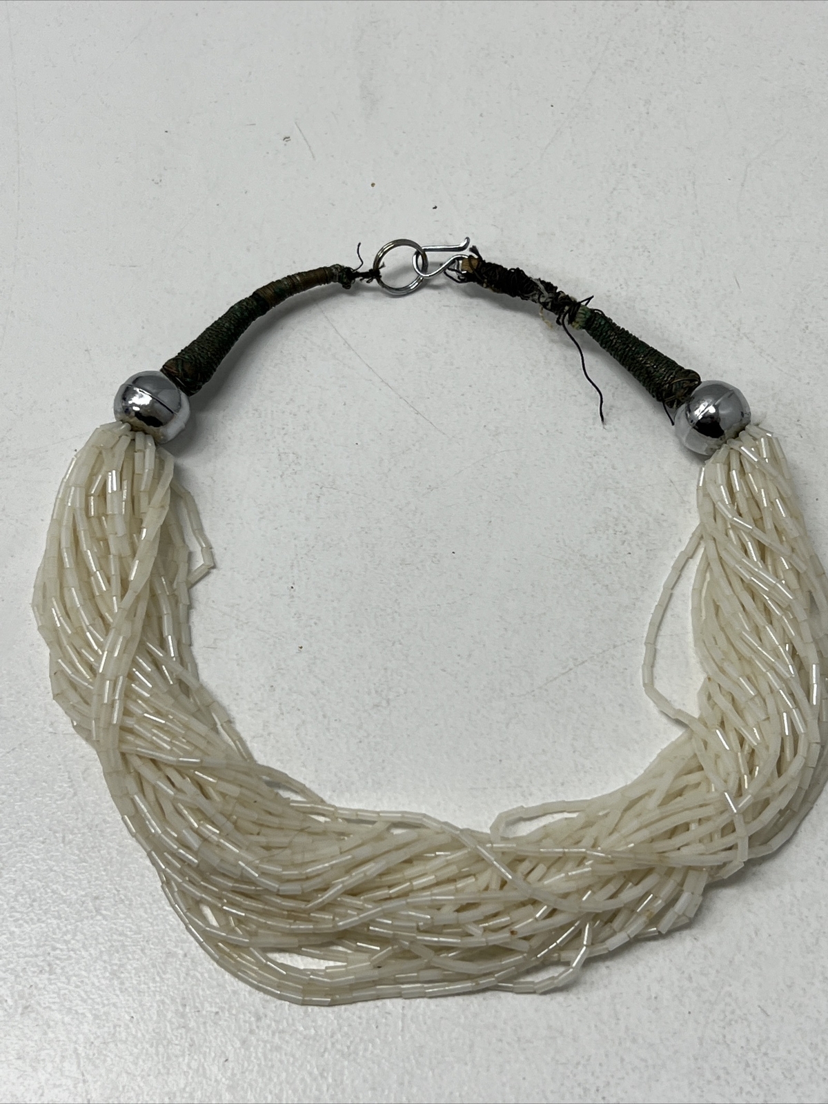 VINTAGE ANTIQUE PACIFIC ISLAND SHELL  NECKLACE AFRICA TRIBAL