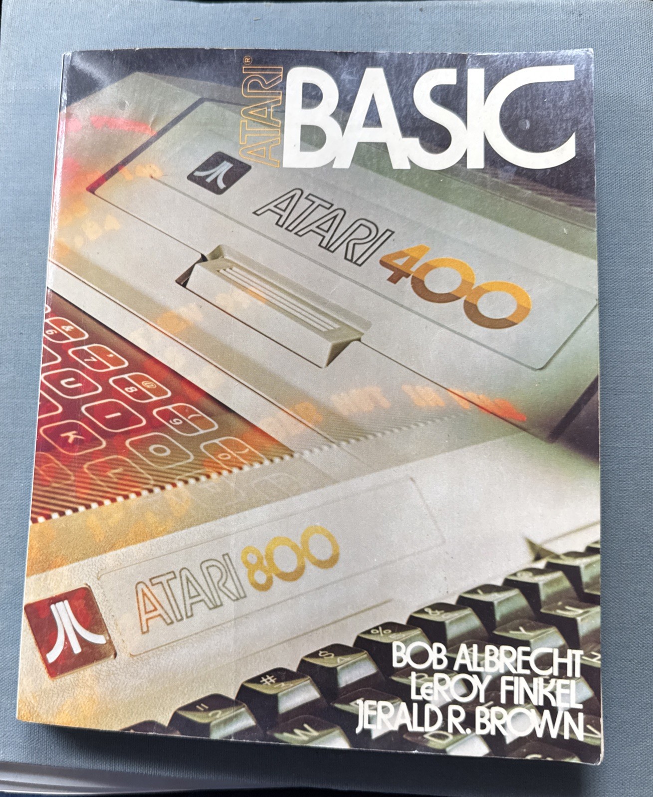 Atari 400/800 Basic Cartridge Computer Binder & Basic Reference Guides