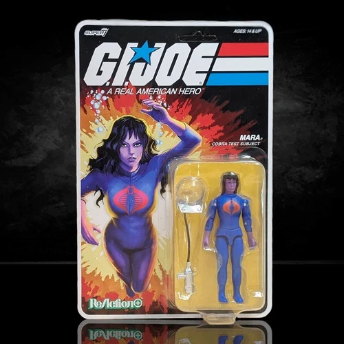 Super7 - G.I. Joe - ReAction+ Wv6 - Mara [New Toy] Action Figure New