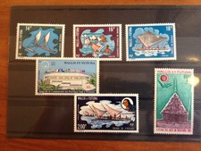 Wallis Et Futuna 1972 Complete Year New Without Hinge MNH