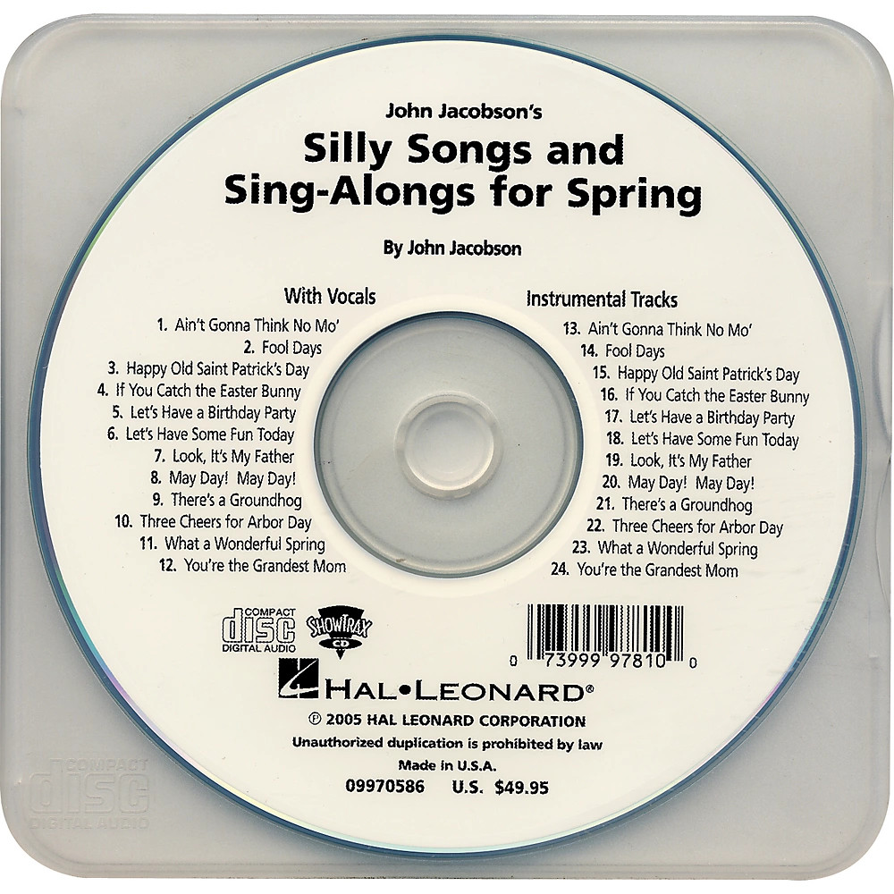 Silly Songs & Sing-Alongs for Spring