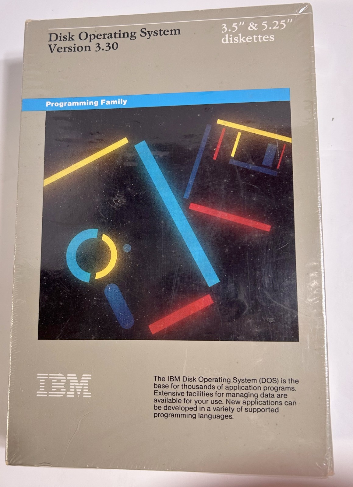 IBM Disk Operating System  Vrs 3.3 Includes Software NIB New