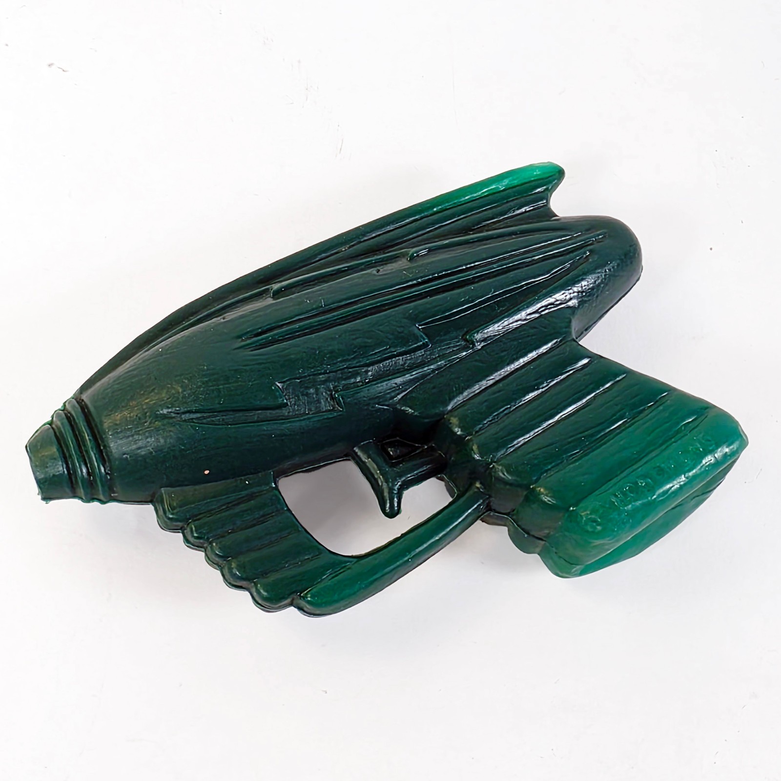 Vintage Toy Space Ray Squirt Gun, Soft Plastic • Retro Futuristic SciFi • 3.5"