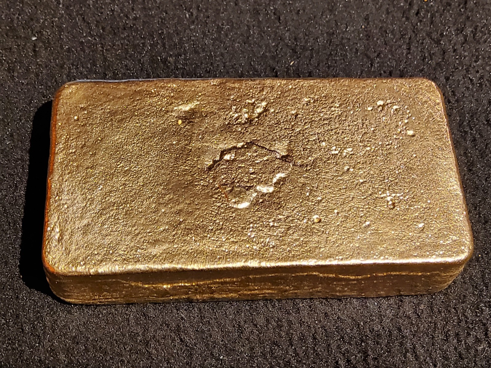 Gold Bar, 521g, Recycled Gold, 1/2 Price: Chips from CPU, USB, HDMI. Israel.