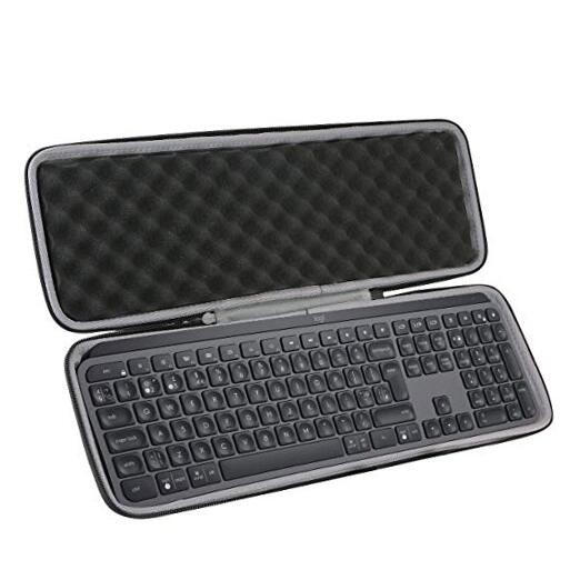  Hard Case Replacement for Logitech MX Keys Case for MX Keys Keyboard Black