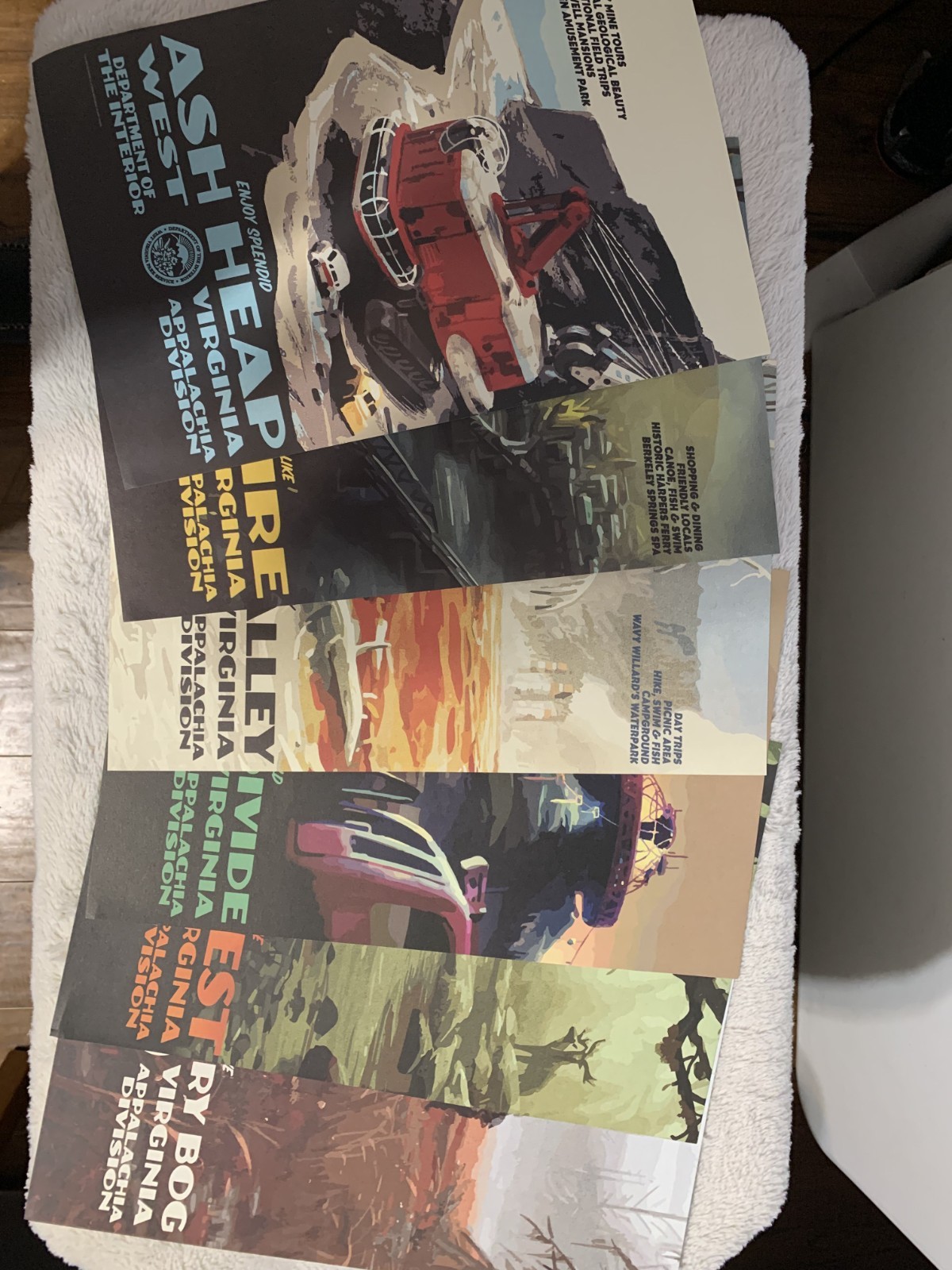 Fallout 76 Promotional Poster Set From Game Release - RARE