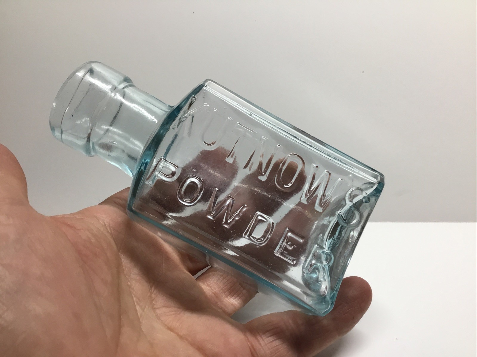 Antique Kutnow’s Powder Medicine Bottle.