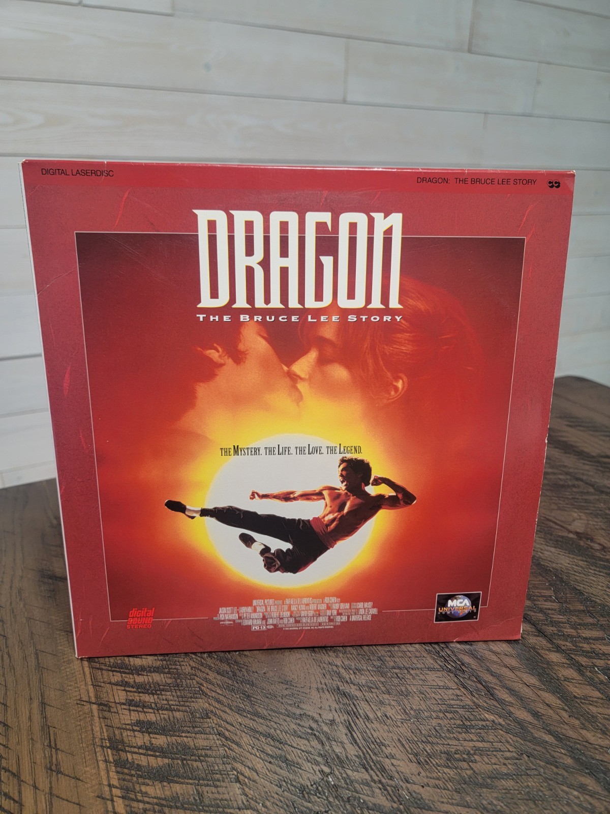 Dragon: The Bruce Lee Story Laserdisc 1993, VG+ Clean Discs