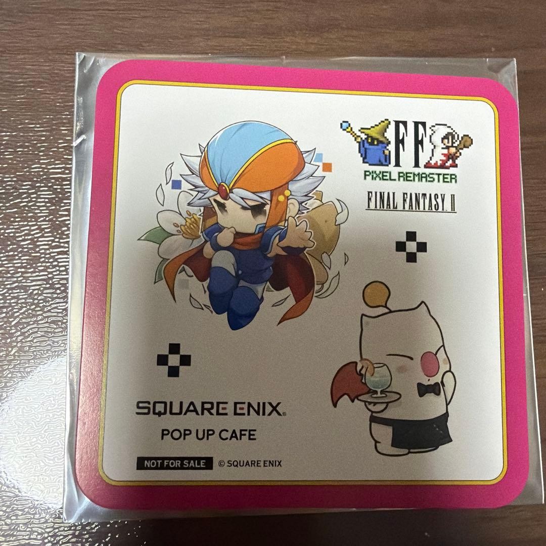 Final Fantasy Pixel Remaster Square Enix Cafe Coaster FF2