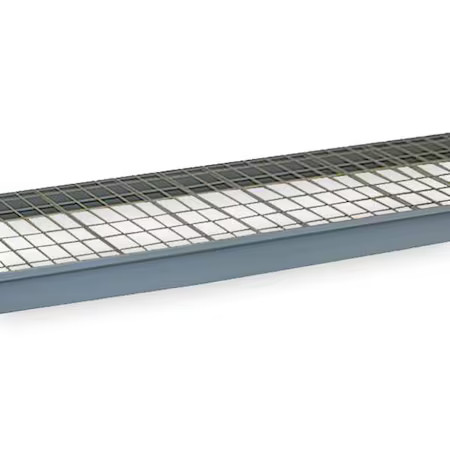 LYON DD66007GW Shelf, 24 in D, 48 in W, Dove Gray