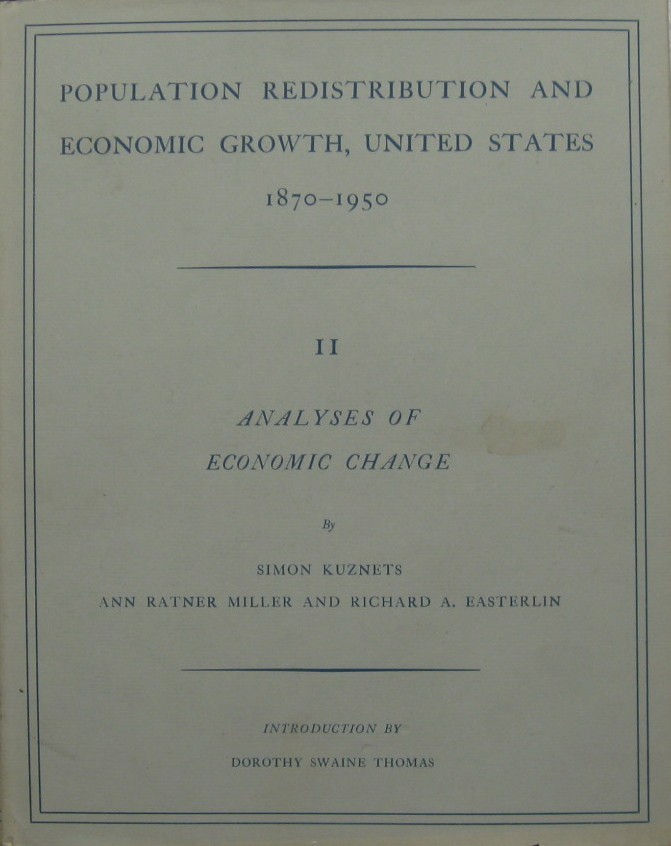 Population Redistribution and Economic Growth, U.S. 1870-1950  Volume II