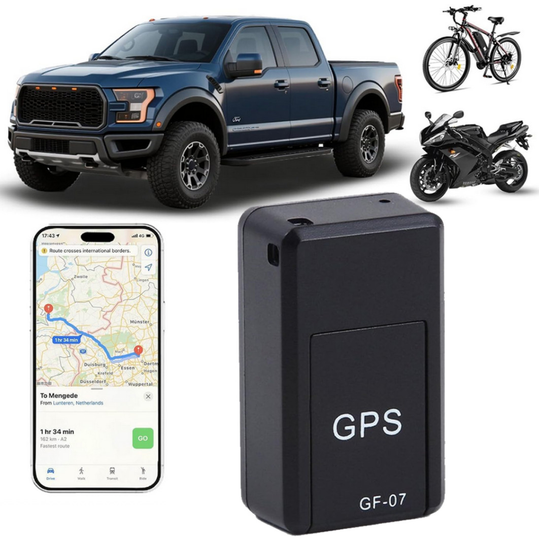 Magnetic GF07 GPS Tracker for Vehicles,Mini Magnetic GPS Real time Car Locator*2