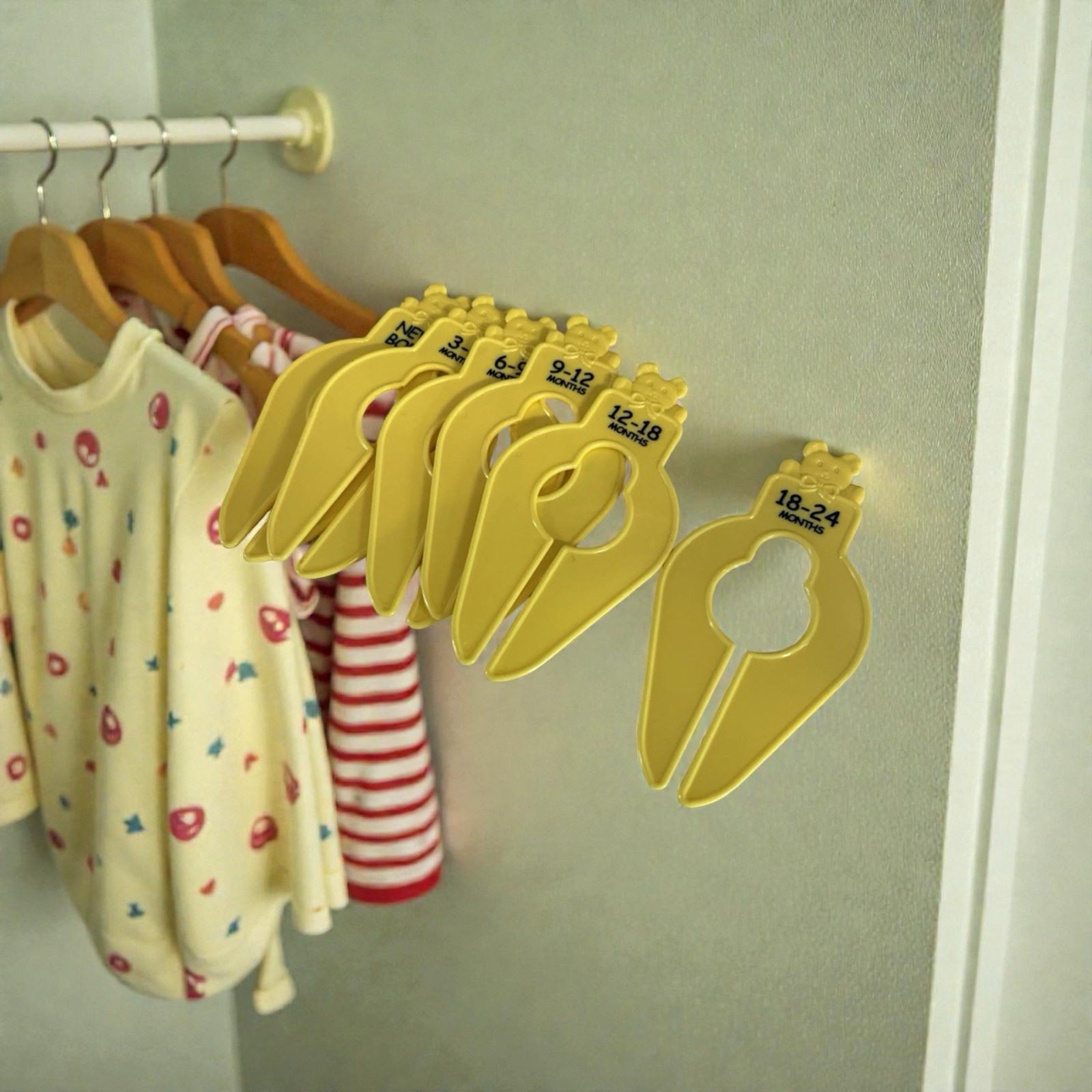 Organizer Dividers For A Baby Closet
