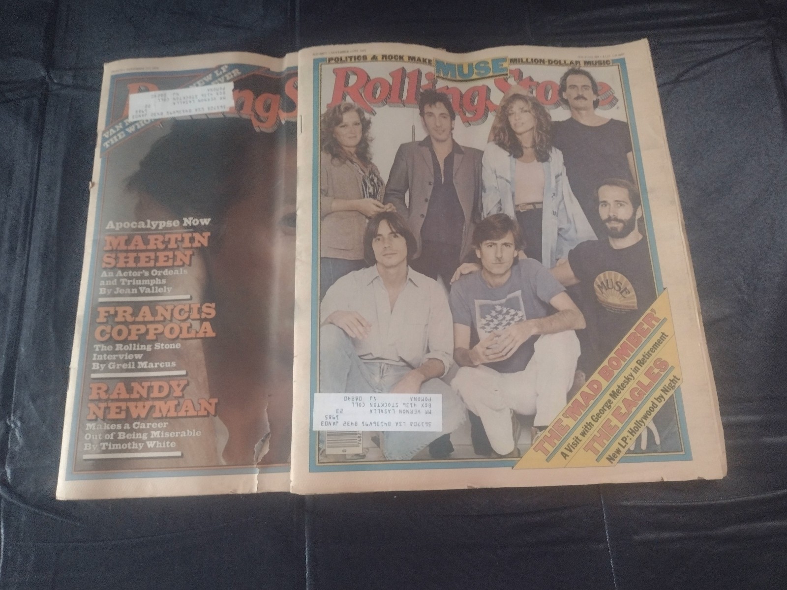 Rolling Stone Newspaper Magazines November 1 & 15 1979 Bruce Springsteen