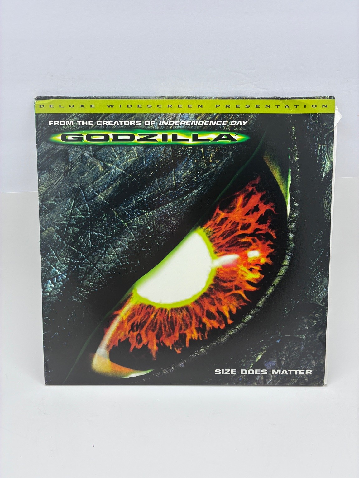 GODZILLA LaserDisc 1998 Sci-Fi Action Deluxe Widescreen TriStar
