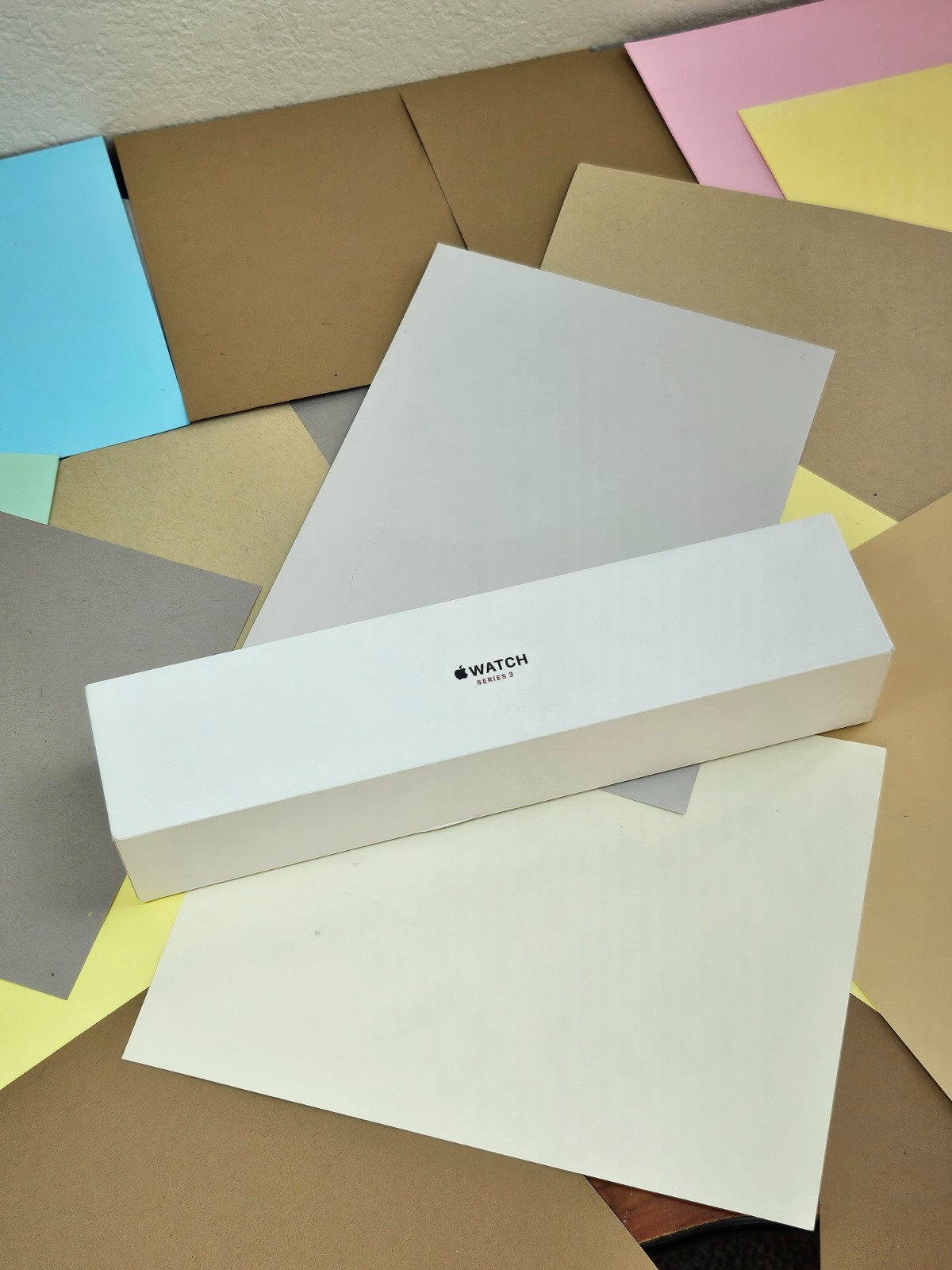 Genuine OEM Empty Box Apple Watch Series 3 42mm MTGT2LL/A Space Gray Aluminum