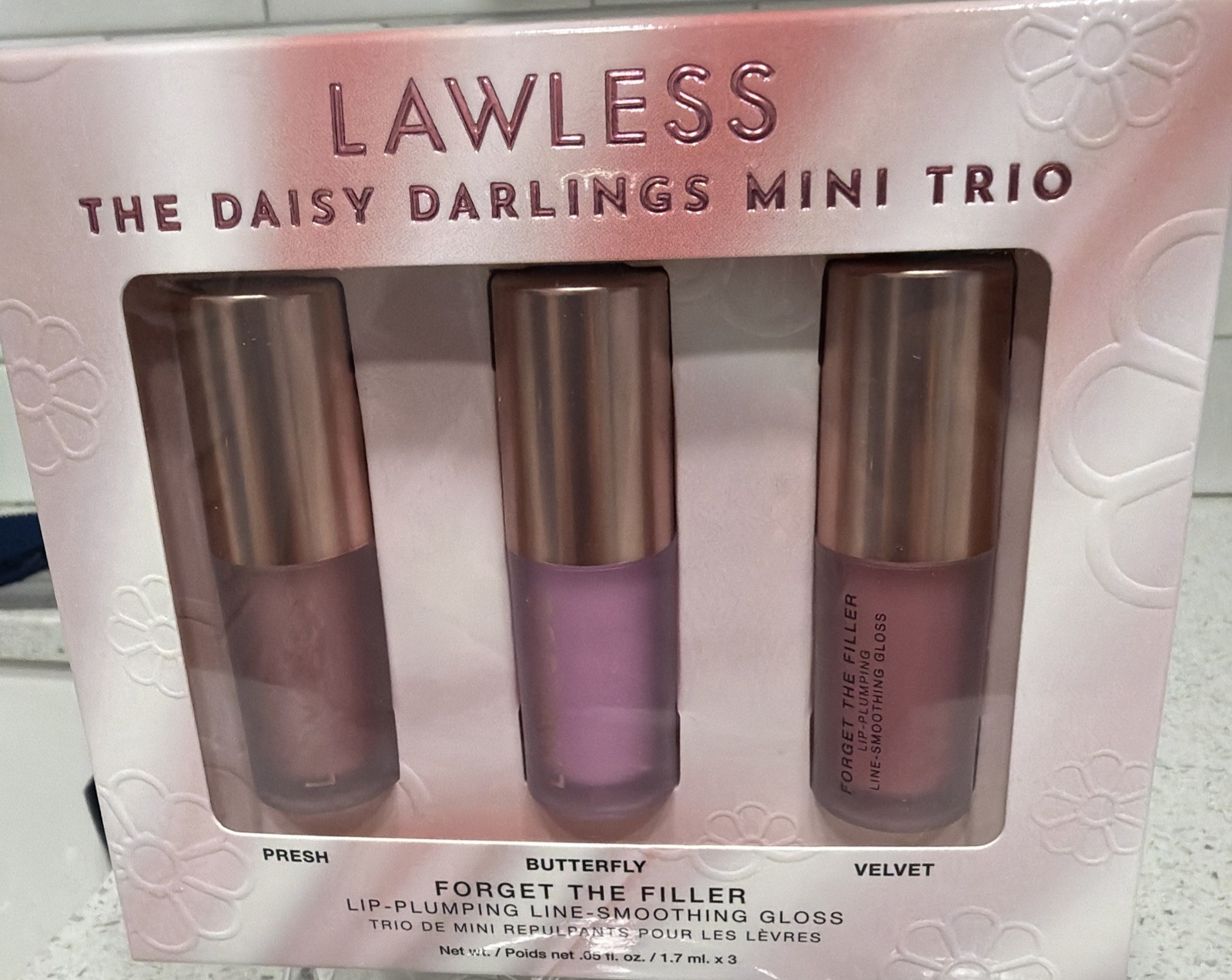 Lawless - The Daisy Darlings Mini Trio Forget The Filler Lip Plumping Gloss
