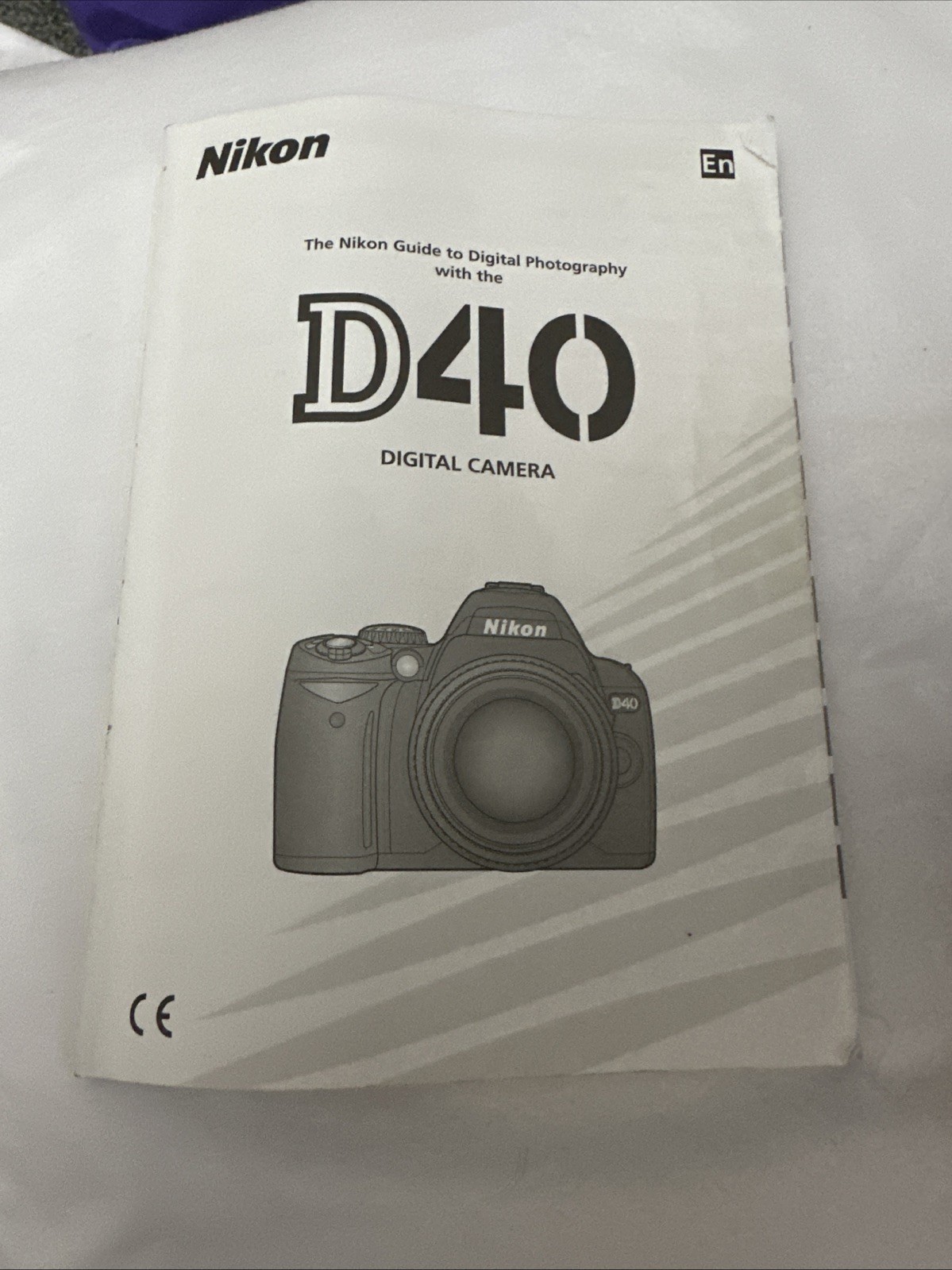 Nikon D40 Digital Camera Instruction Manual - ENGLISH 