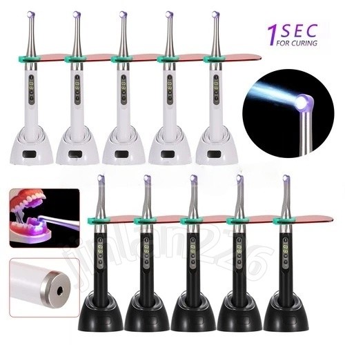 f/Woodpecker Dental 1 Sec i LED II Curing Light 2500mw/cm Wide Spectrum 2 Modes