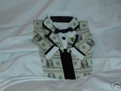 Real Money Gift Tuxedo