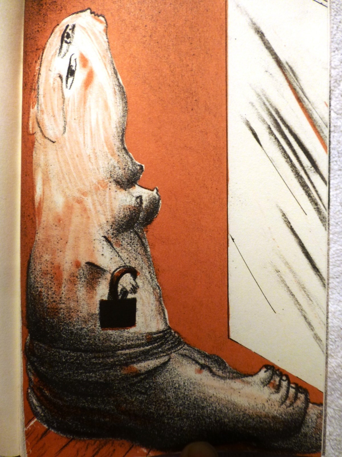 Jörg Reme Ten Surrealist Portraits Lithograph DETLEV MEYER Teure Freunde Jorg