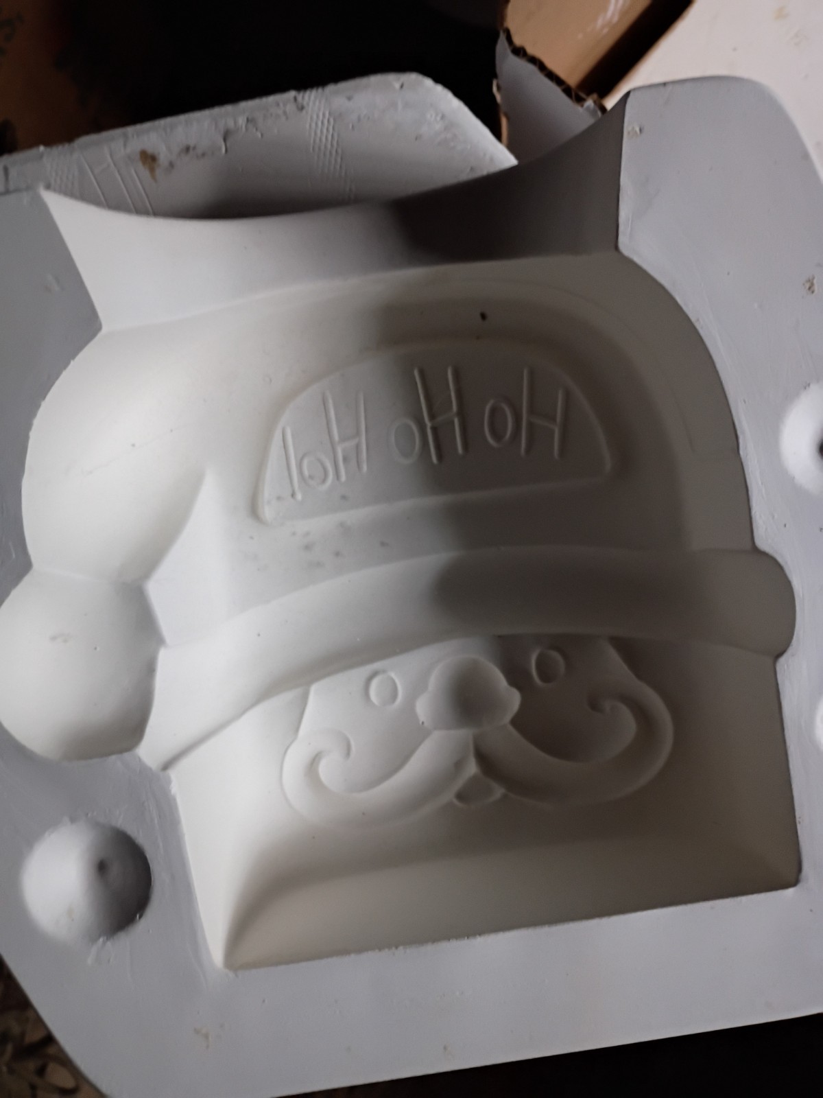 Vintage Clay Magic Santa Bag Ceramic Mold # J2647 Year 2004 Casting Mold