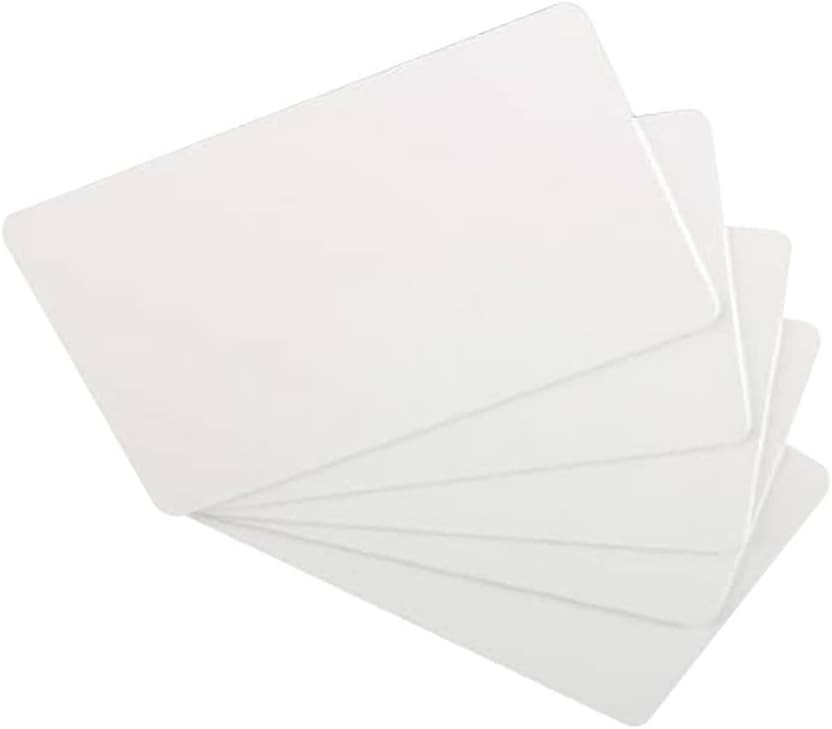 High-Quality Blank PVC ID Cards - 300 Pack, 30 Mil Thick for Versatile Use