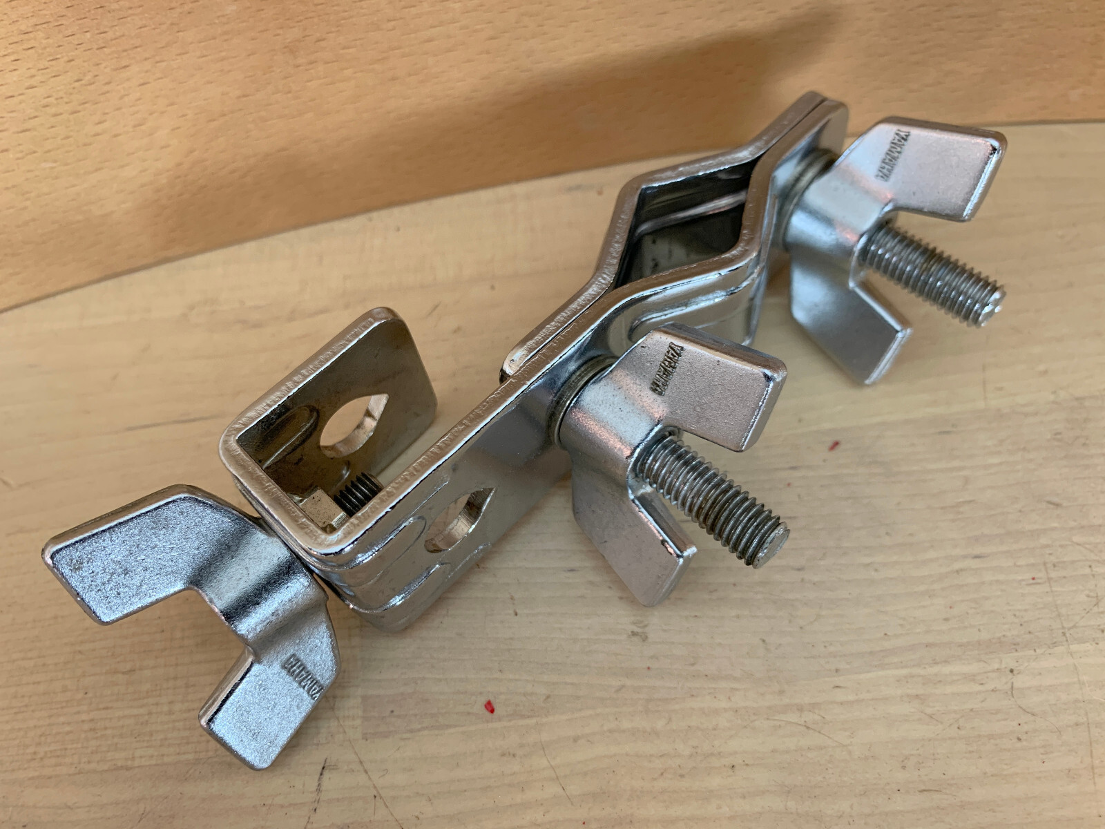 YAMAHA 80s 90s Vtg Multi-Clamp Percussion Post Arm Holder Mount Part Japan 3/8"