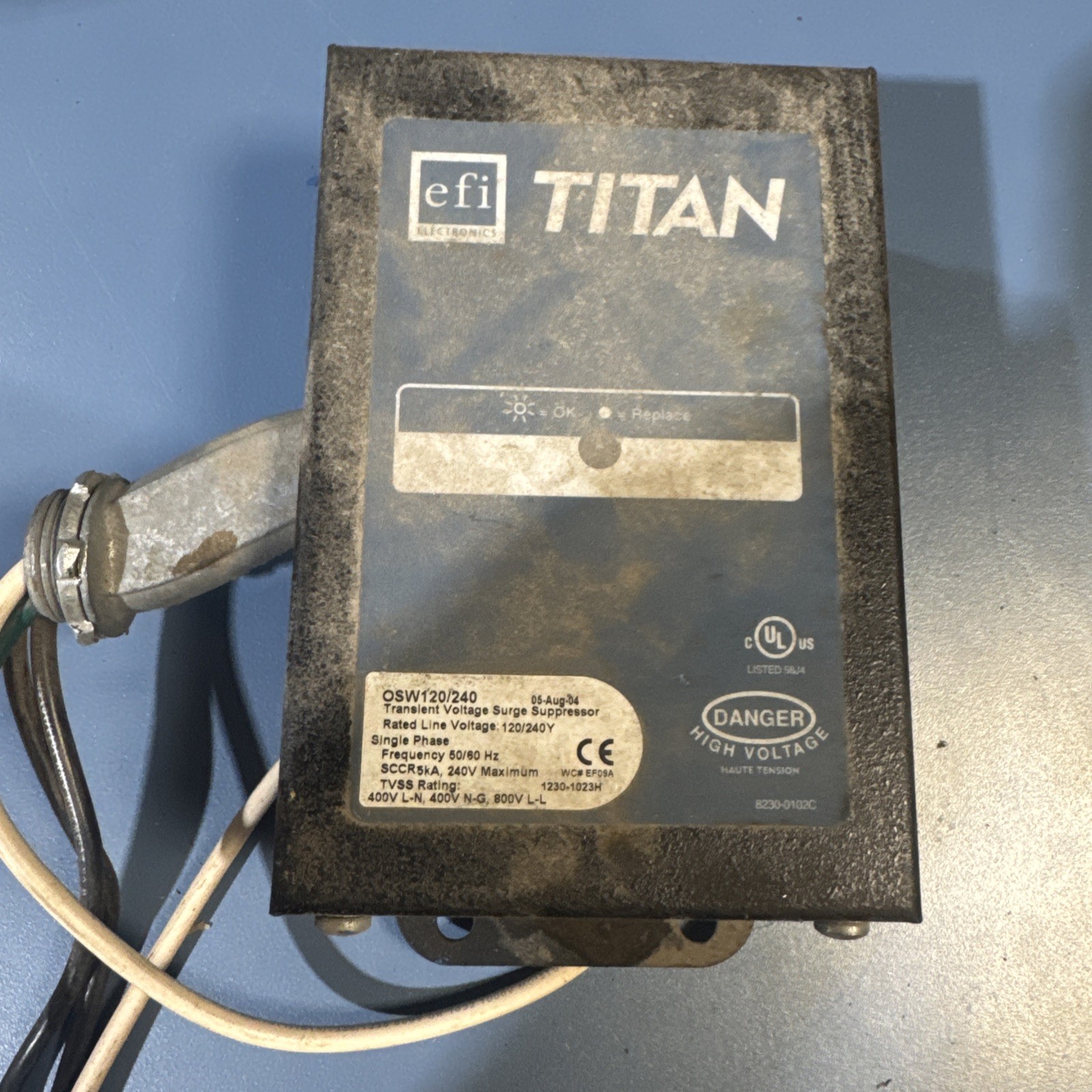 Titan Osw120/240 Transient Voltage Surge Suppressor