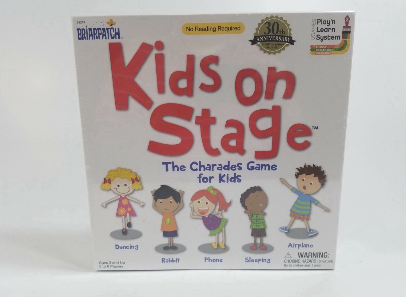 Briarpatch Kids On Stage Charade Game For Kids Ages 3+ New Sealed