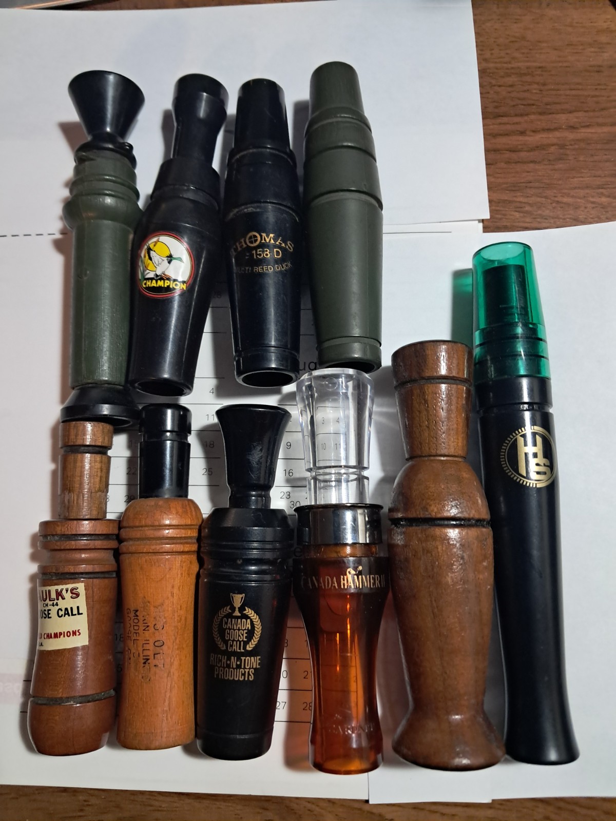Duck and Goose calls