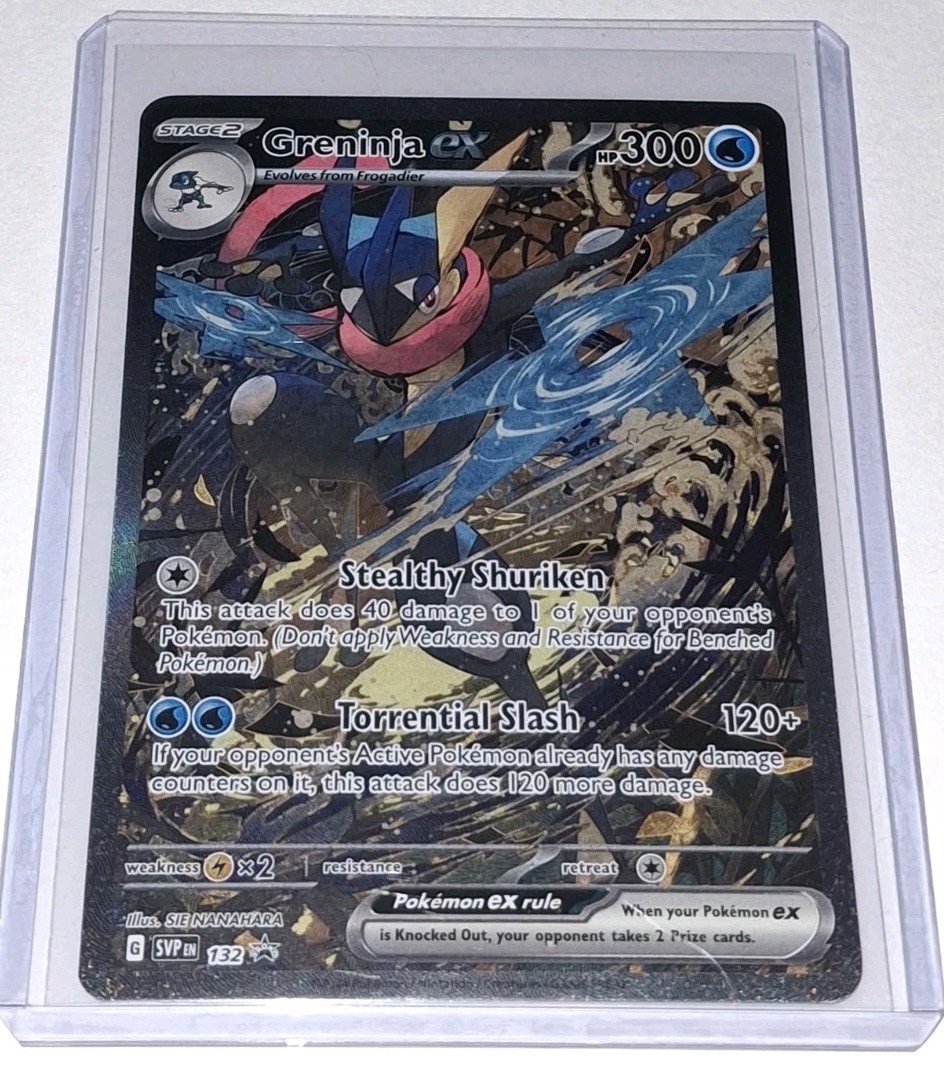 Greninja EX 132 Pokemon Sv: Scarlet & Violet Promo Holo