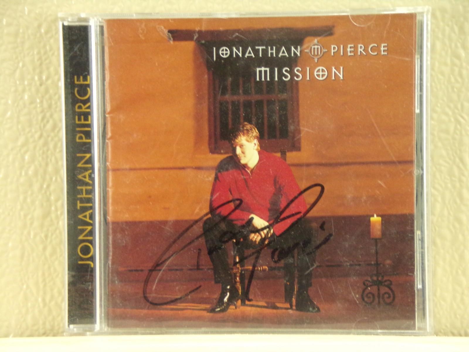 Jonathan Pierce Mission CD Autograph Signed
