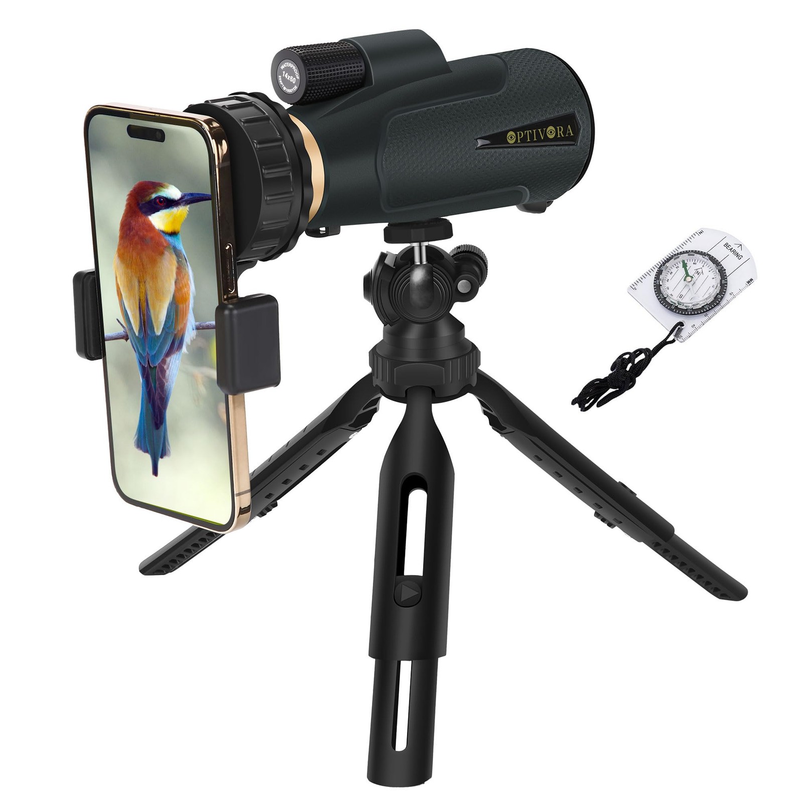 Monoculars for Adults High Powered,14x60 Monoscope for Adults High Powered,Mo...