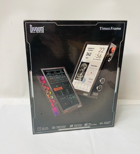 Divoom Times Frame Digital Picture Frame in Black, 64G- NEW/SEALED
