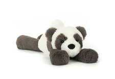 Jelly Medium Smudge Lying Panda Soft Plush Toy Cat Stuffed Animal Toys Gift B